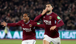 新签入的卡斯特利亚诺斯拯救西汉姆对阵QPR